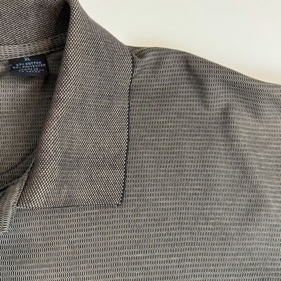 Van Heusen Brown Polo Shirt XL - Picture 3 of 7